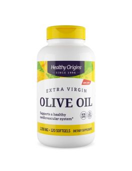 Healthy Origins Extra Virgin Olive Oil 1,250mg 120 Softgels