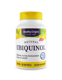 Healthy Origins Ubiquinol 300mg Softgel