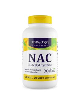 Healthy Origins N-Acetyl-L-Cysteine (NAC) 1000 mg, 240 Tablets