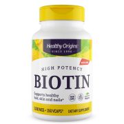 Healthy Origins Biotin 5,000mcg 150 Veggie Capsules