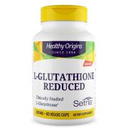 Healthy Origins L-Glutathione Reduced 500mg 60 Veggie Capsules