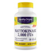 Healthy Origins Nattokinase 2000 FUs 180 Veg Capsules