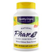 Healthy Origins Phase 2 Carb Controller, 500mg 90 Veggie Capsules