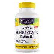 Healthy Origins Sunflower Vitamin E, 400iu 120 Softgels