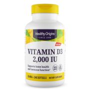 Healthy Origins Vitamin D3 2,000iu 240 Softgels