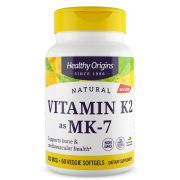 Healthy Origins Vitamin K2 as MK-7 100mcg 60 Veggie Softgels