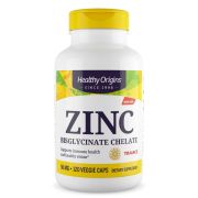 Healthy Origins Zinc Bisglycinate Chelate 50mg 120 Veggie Capsules
