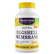 Healthy Origins Eggshell Membrane 500mg 120 Veggie Capsules Front of bottle
