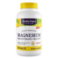 Healthy Origins Magnesium Bisglycinate Chelate 360 Tablets Front of bottle
