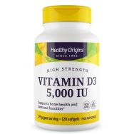 Healthy Origins Vitamin D3 5,000iu Softgels