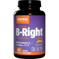 Jarrow Formulas Vitamin B-Right Complex 100 Veggie Capsules